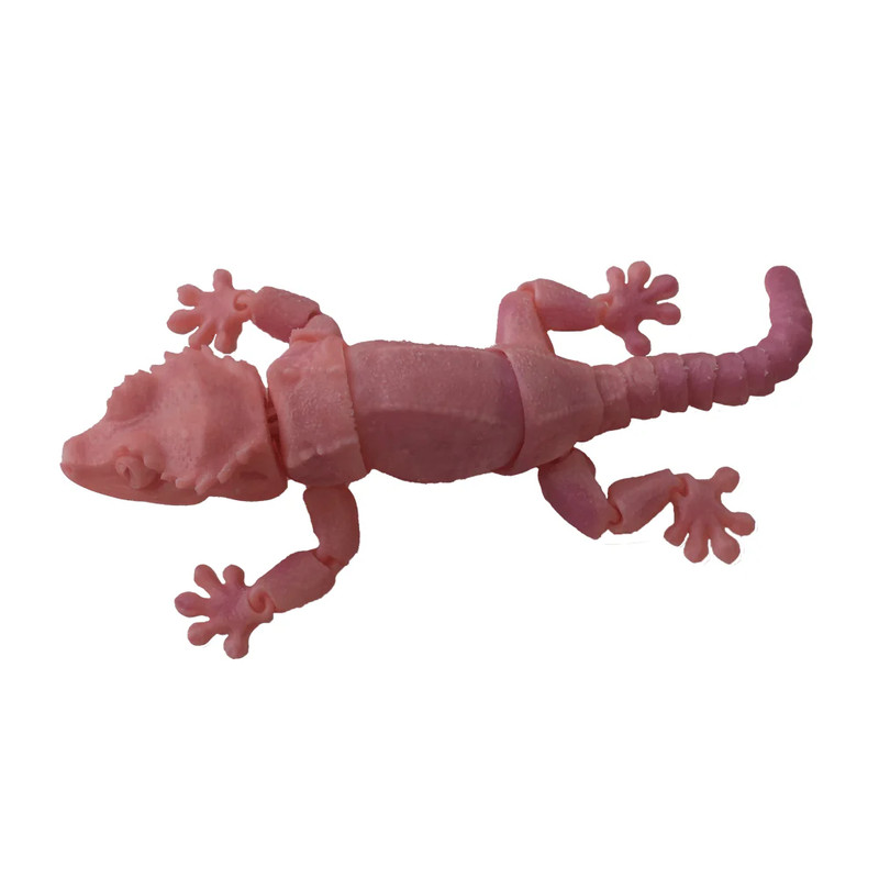 3D Station 3D Printed Lizard - Pink  - مجسم ثلاثي الأبعاد